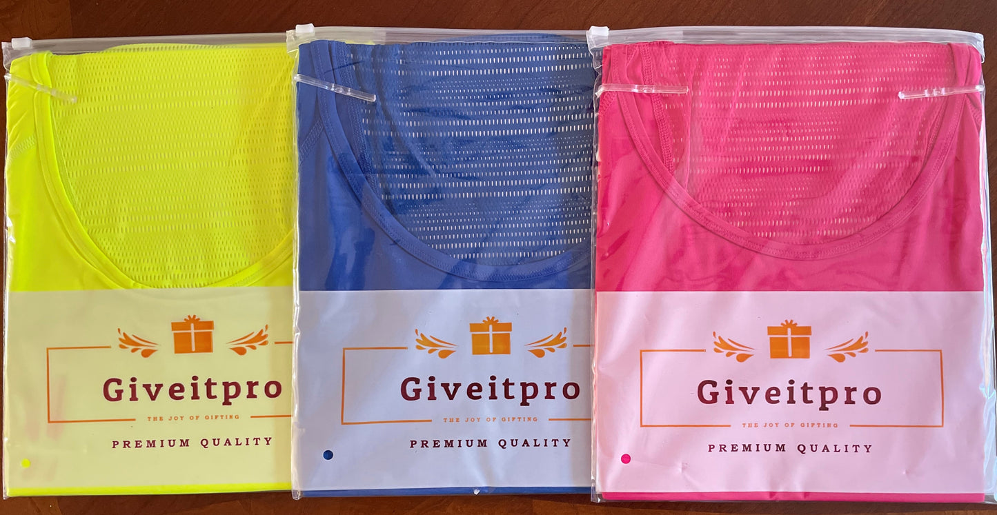 3 Saver Pack Quick Dry T-Shirts Women's Performance Mesh Crew Workout T-Shirt - Activewear Top