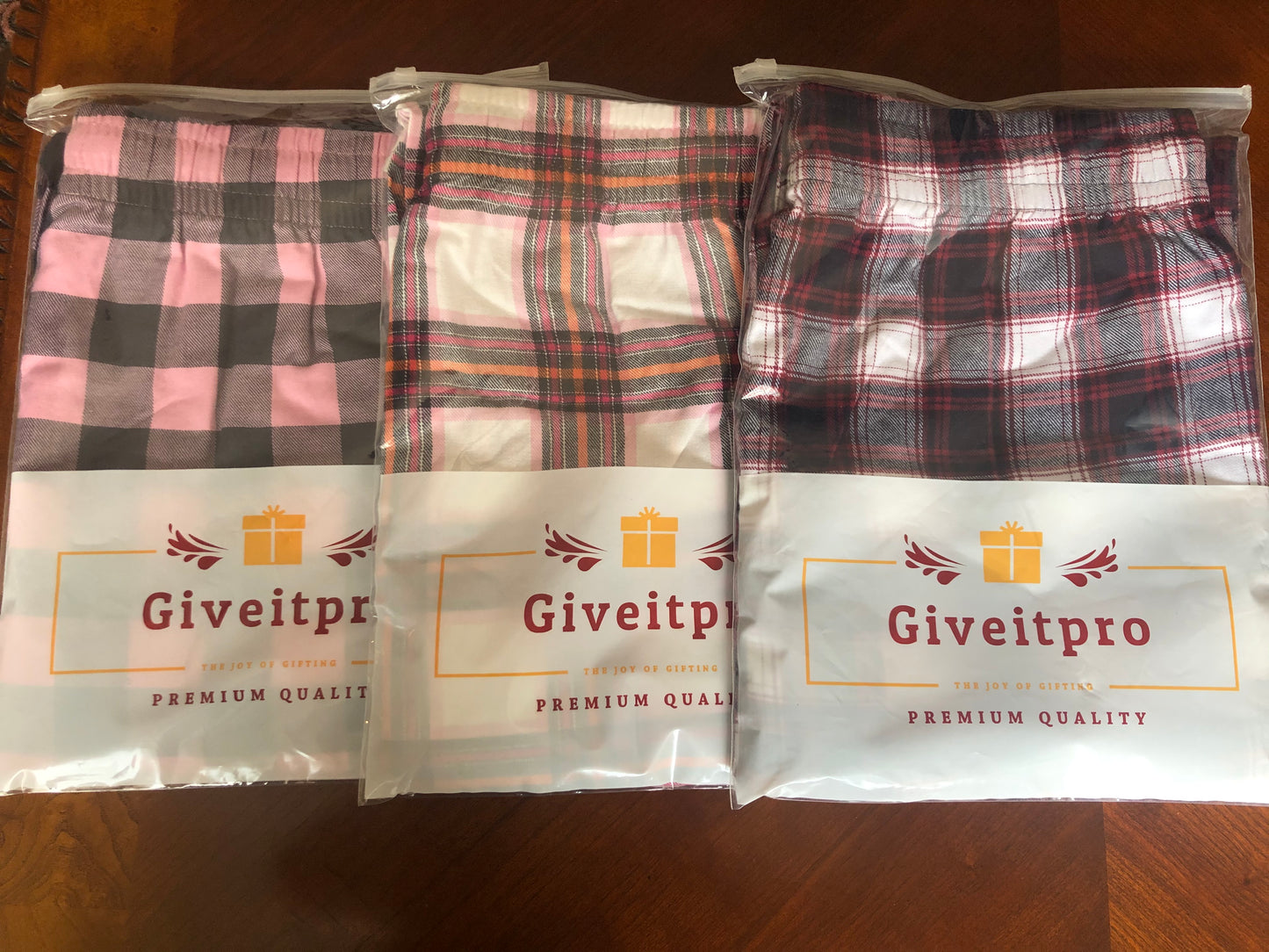 3 Pack - Women's Flannel Pajama Pant Bottoms β Premium 100% Cotton Yarn-dye Woven